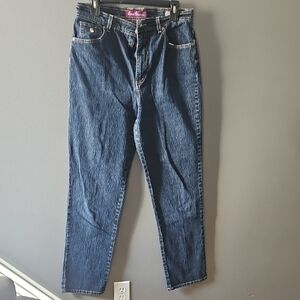 Gloria Vanderbilt Dark Blue Denim Jeans Amanda 12